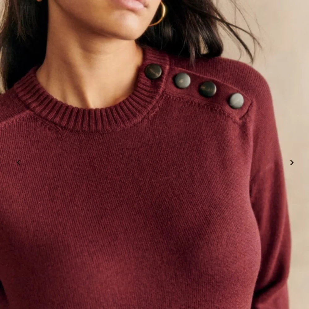 Sezane Mathie Dress Purple - Size S - Picture 2 of 9